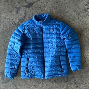 Blue Patagonia Puffer Jacket Size YXXL